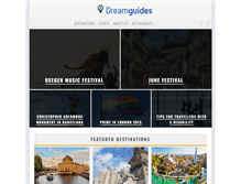 Tablet Screenshot of dreamguides.edreams.com